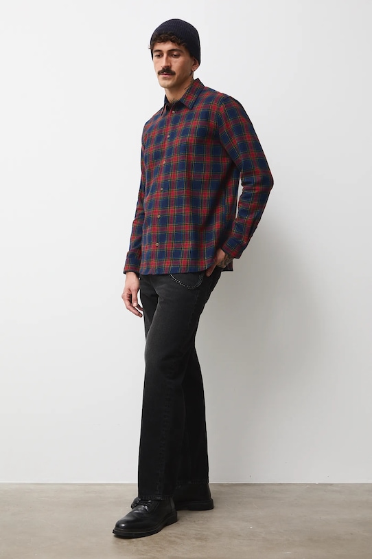 

Хлопковая рубашка Medicine, темно-синий