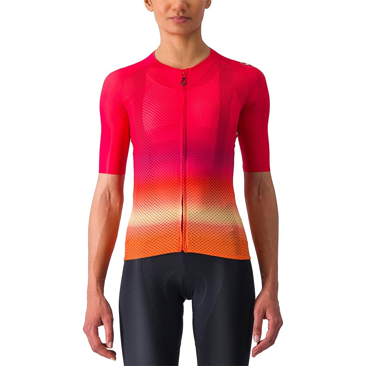 

Джерси climber's 4.0 Castelli, цвет hibiscus/pink-ornge
