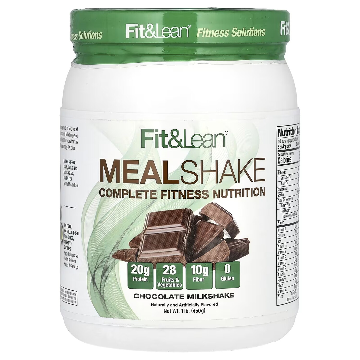 

Коктейль молочный Fit & Lean Meal Shake Complete Fitness Nutrition шоколадный