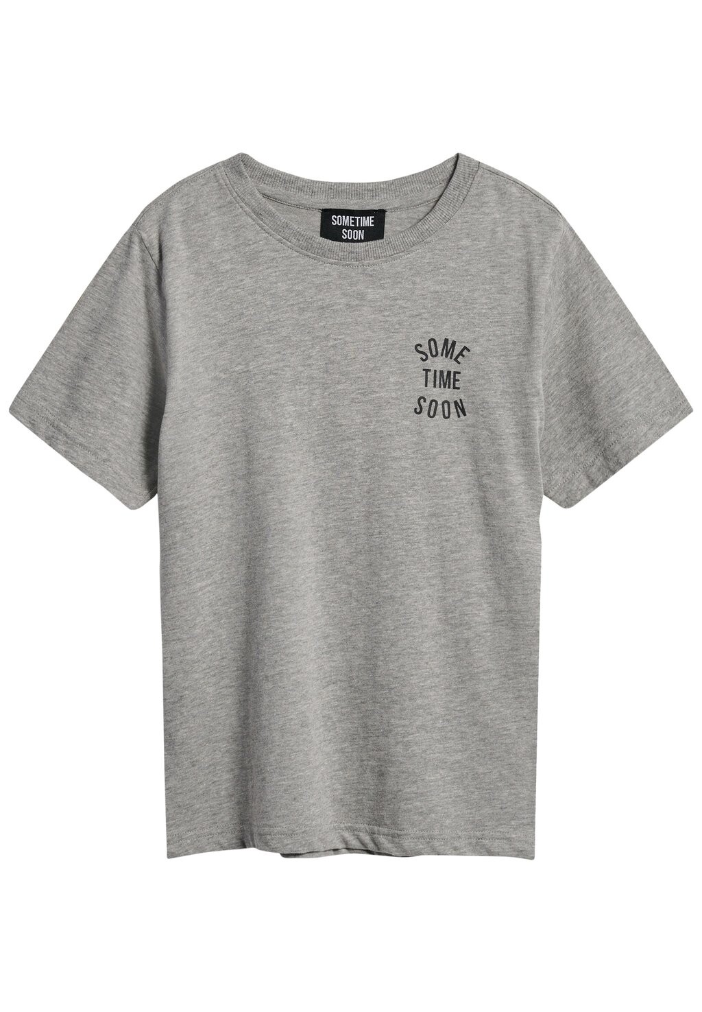 

Футболка с принтом REVOLUTION Sometime Soon, цвет light grey melange