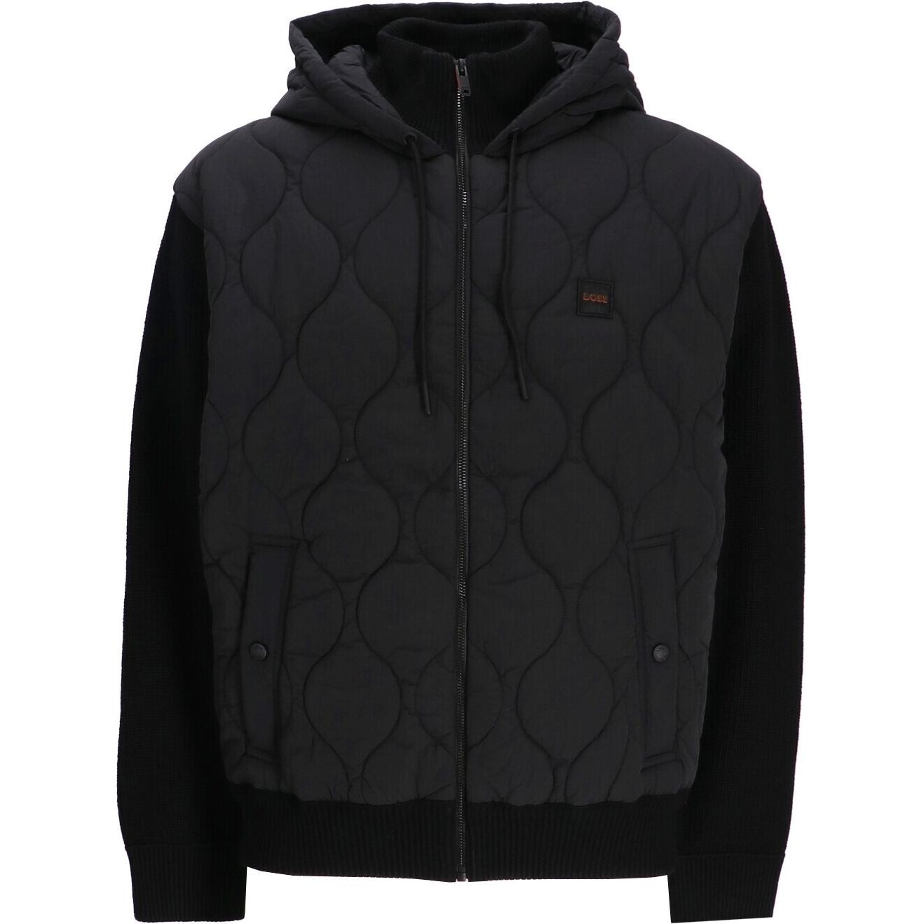 

Худи с логотипом HUGO BOSS, черный