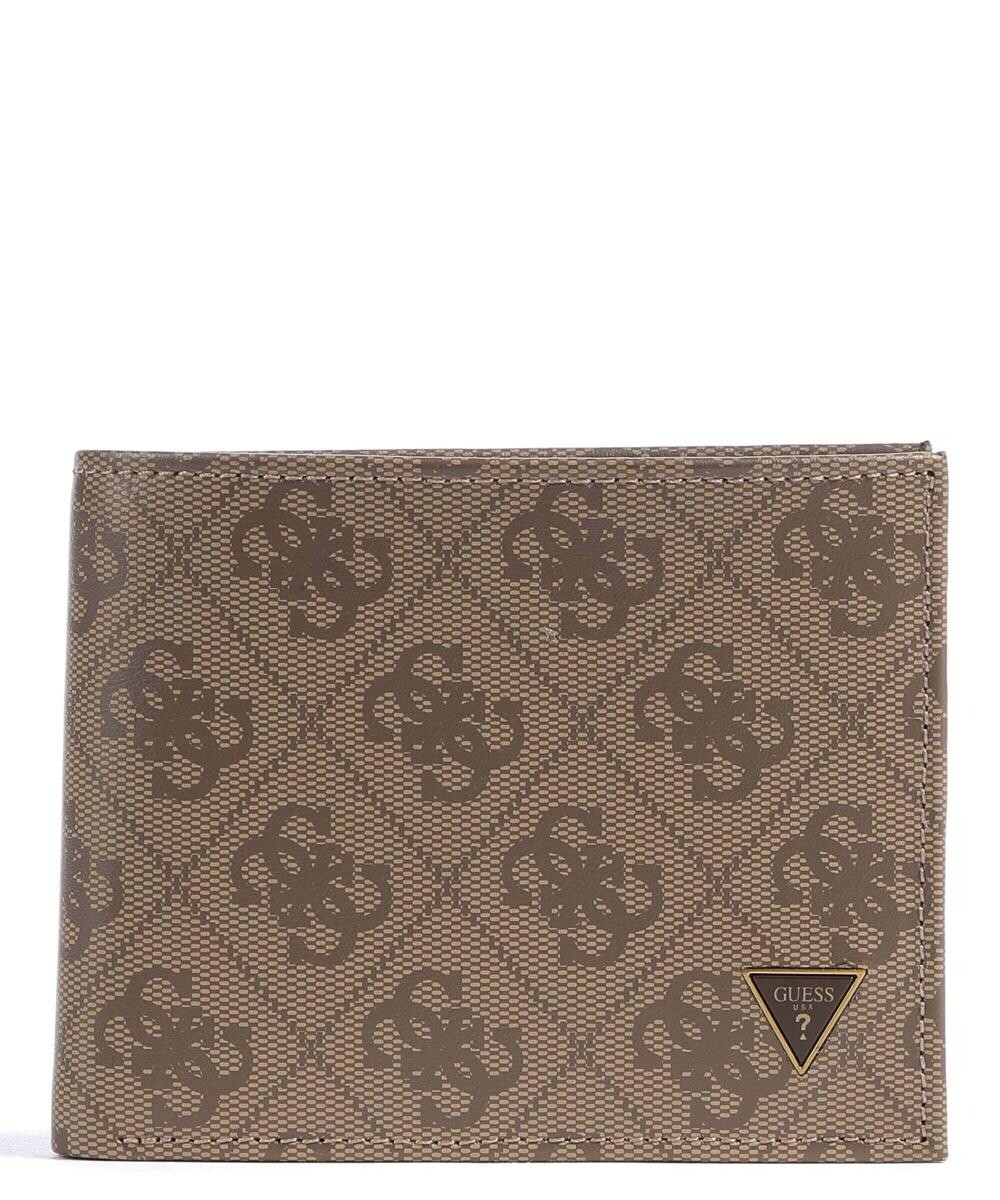

Эко-Кошелек Vezzola из зерненой кожи Guess, коричневый