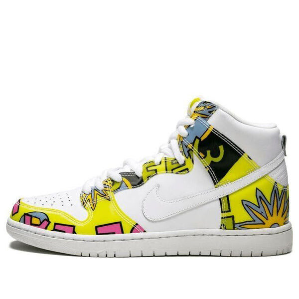 

Кроссовки dunk high prm dls sb qs Nike, белый