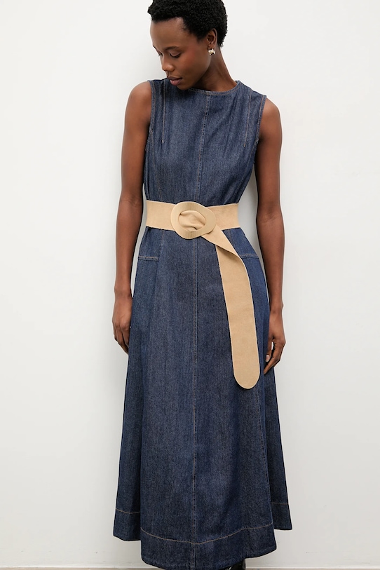 

Замшевый пояс answear lab Answear.LAB, бежевый