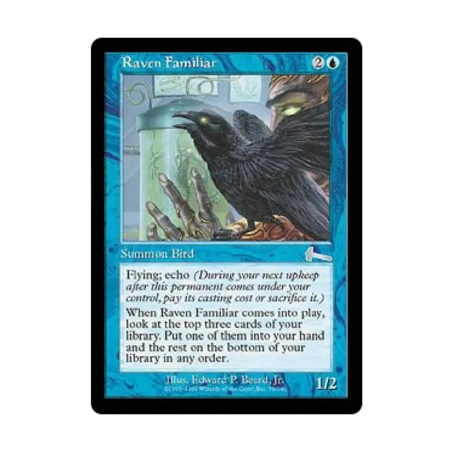 

CCG Ворон-фамильяр (U), MTG - Urza's Legacy
