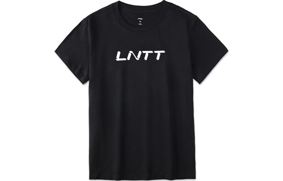 

LINING Футболка с рукавом дроп-шиплер черная Unisex Black, Черный, LINING Футболка с рукавом дроп-шиплер черная Unisex Black