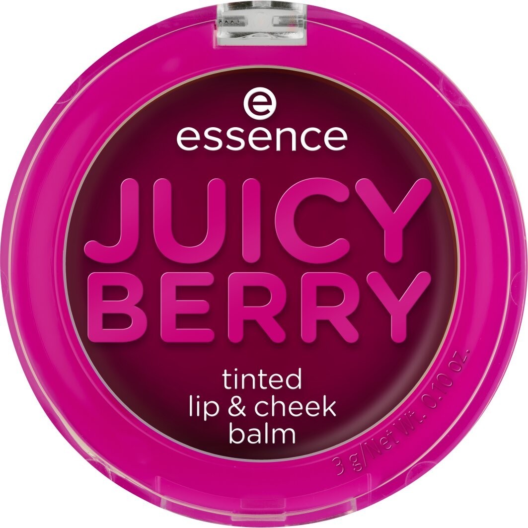 Румяна juicy berry tinted lip & cheek balm Essence, вес 3 гр. — фото 2