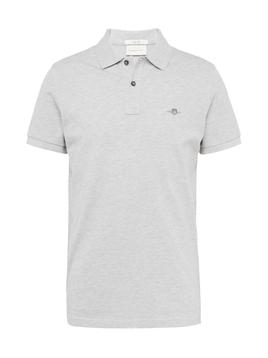 

Рубашка поло GANT Shirt, пятнистый серый