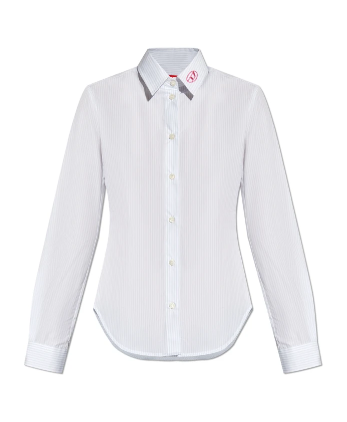 

Полосатая рубашка Diesel, белый