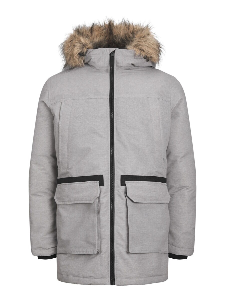

Межсезонное пальто JACK & JONES, светло-серый