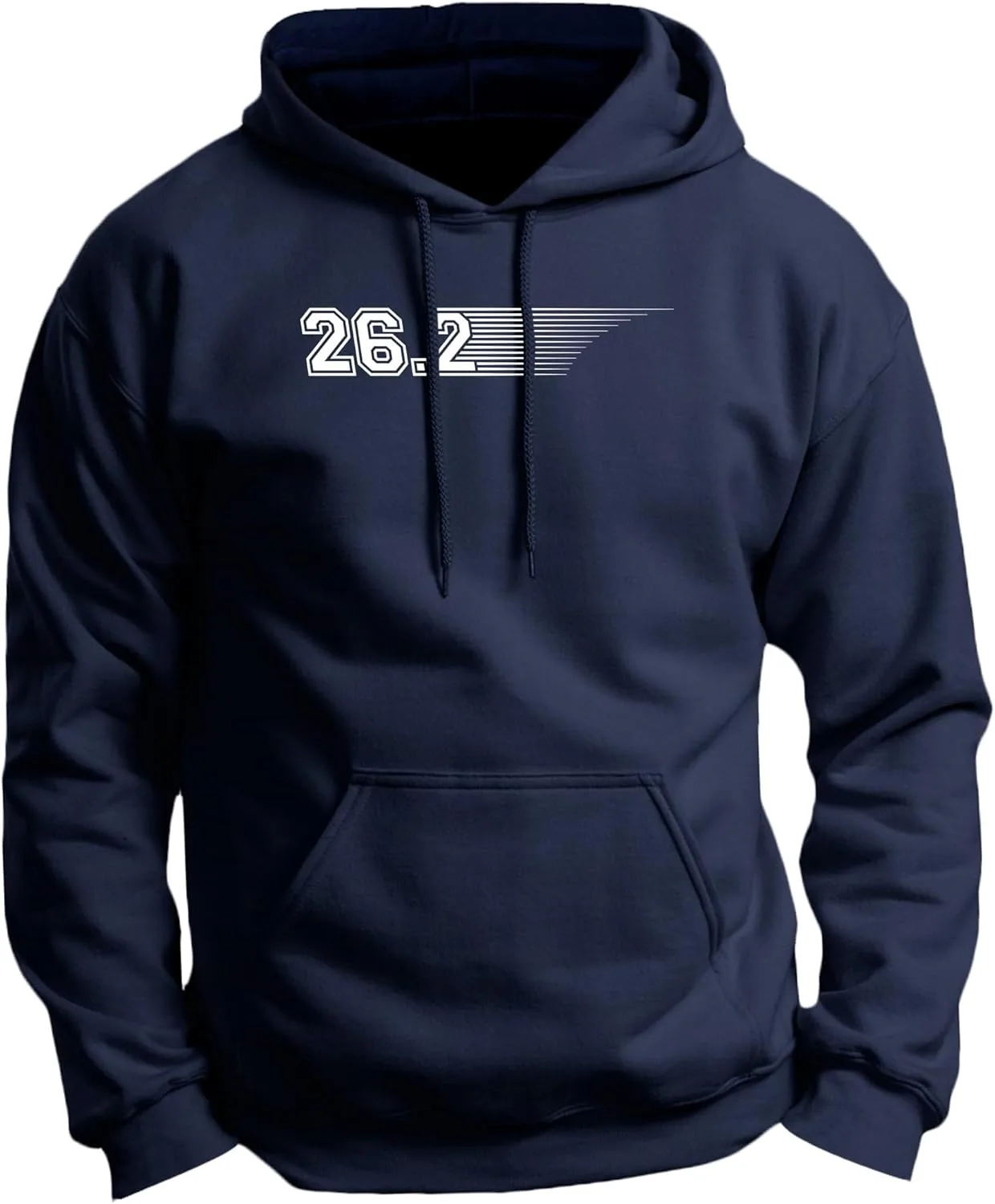 

ThisWear 26.2 марафонская толстовка с капюшоном и передним карманом