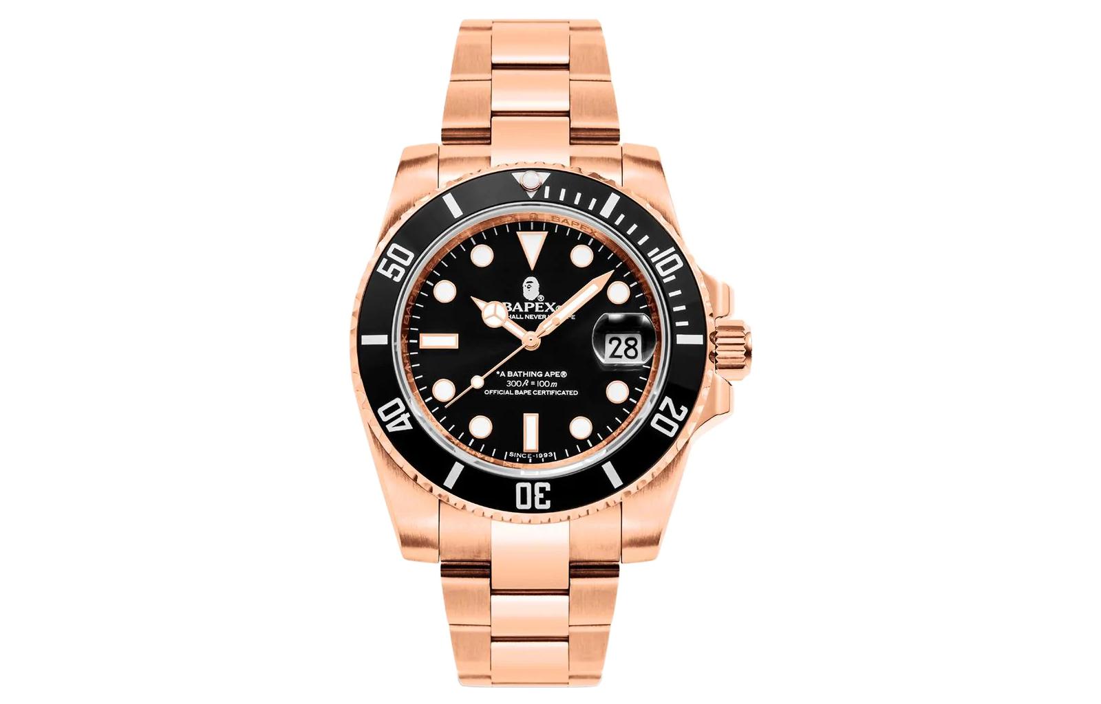 

Bape Type 1 Bapex Часы Gold A BATHING APE