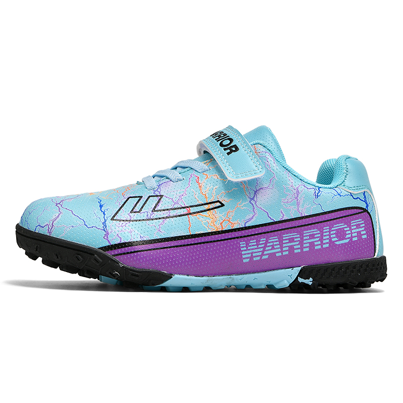 

Низкие футбольные бутсы для детей WARRIOR, синий/фиолетовый