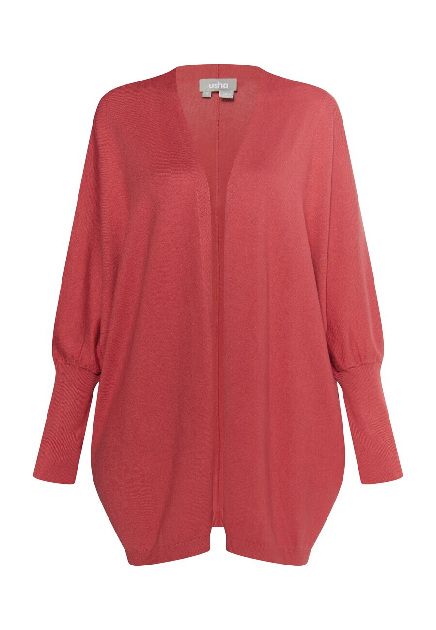 

Кардиган Usha Knit Cardigan Lurea, светло-красный