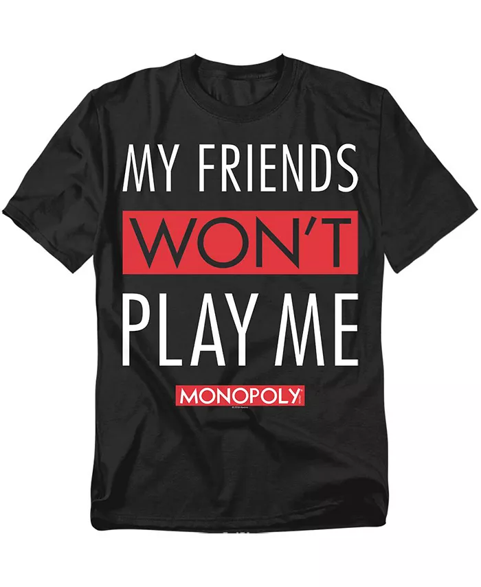 

Мужская футболка My Friends Monopoly, черный