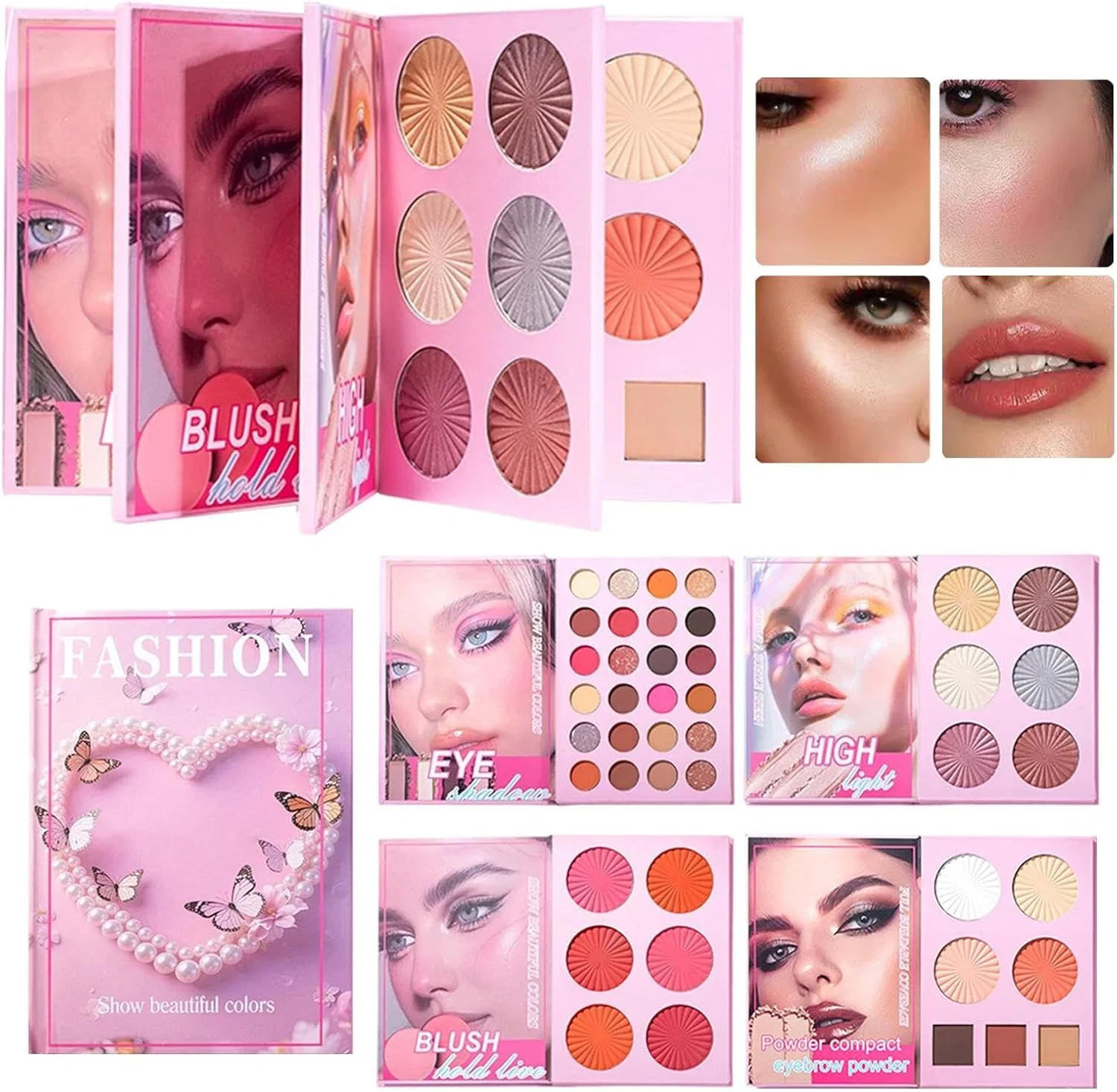 Палетка теней 43 цвета 1 шт