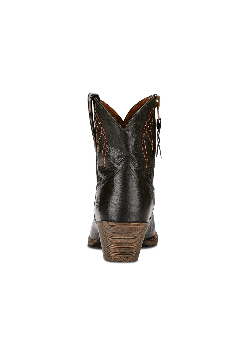 Женские ковбойские ботинки Ariat по щиколотку, черный — фото 3
