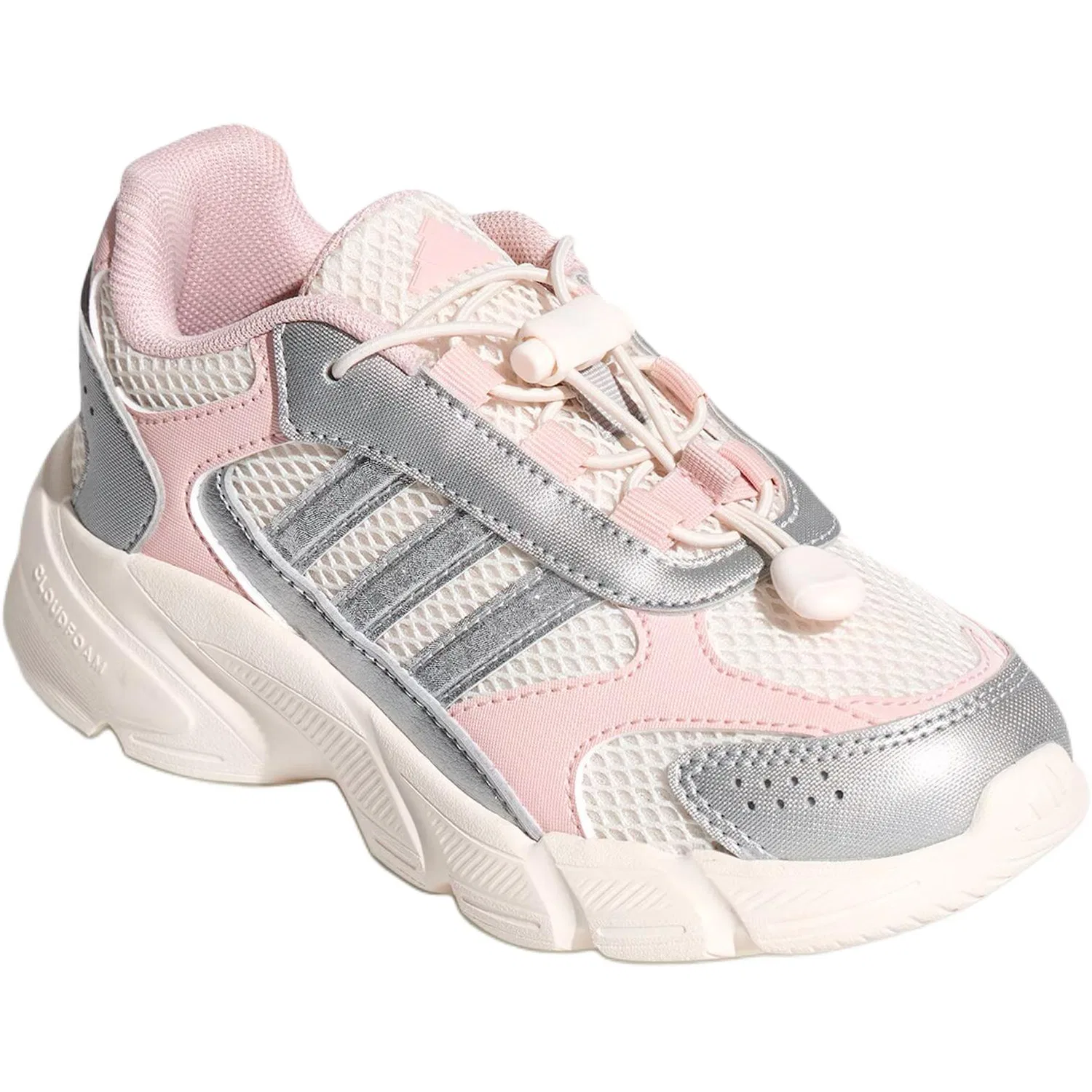 Кроссовки CRAZYCHAOS 2000 Low top Casual Shoes White Silver Pink детские Adidas — фото 4
