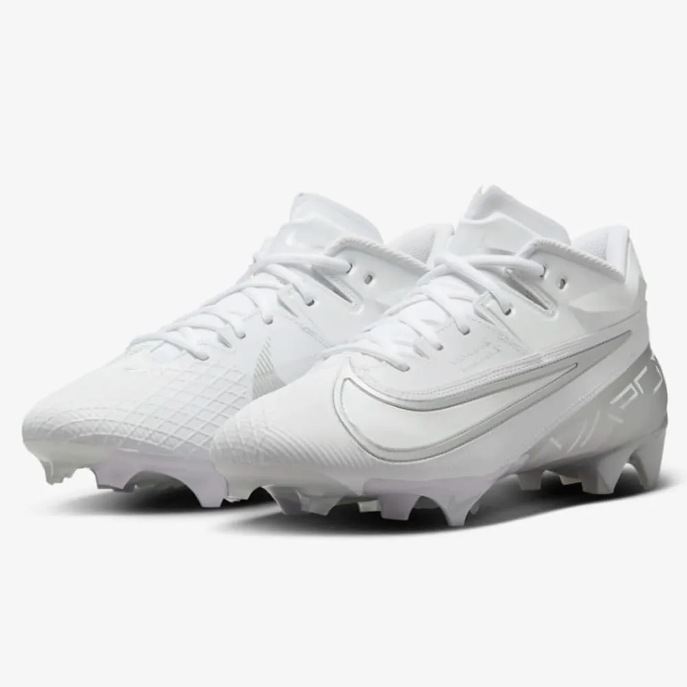 Футбольные бутсы мужские Nike Vapor Edge Elite 360 2, белый/металлик серебристый/платиновый