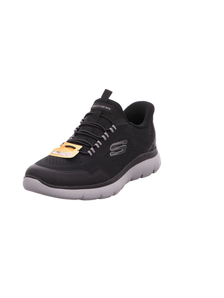 

Skechers Лоферы SUMMITS-TOP RATE, черно-угольно-серые