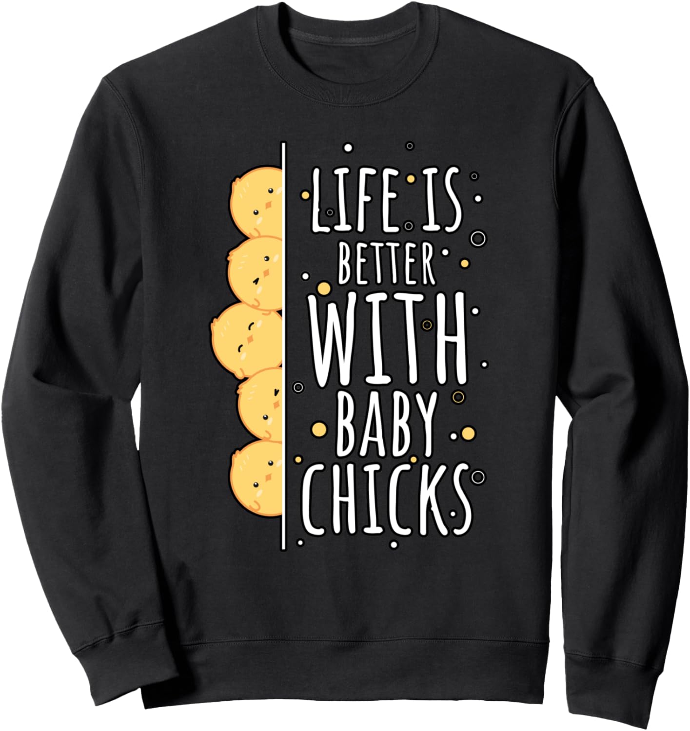 

Милая японская толстовка для любителей цыплят Baby Chicks Special Tee Co, черный