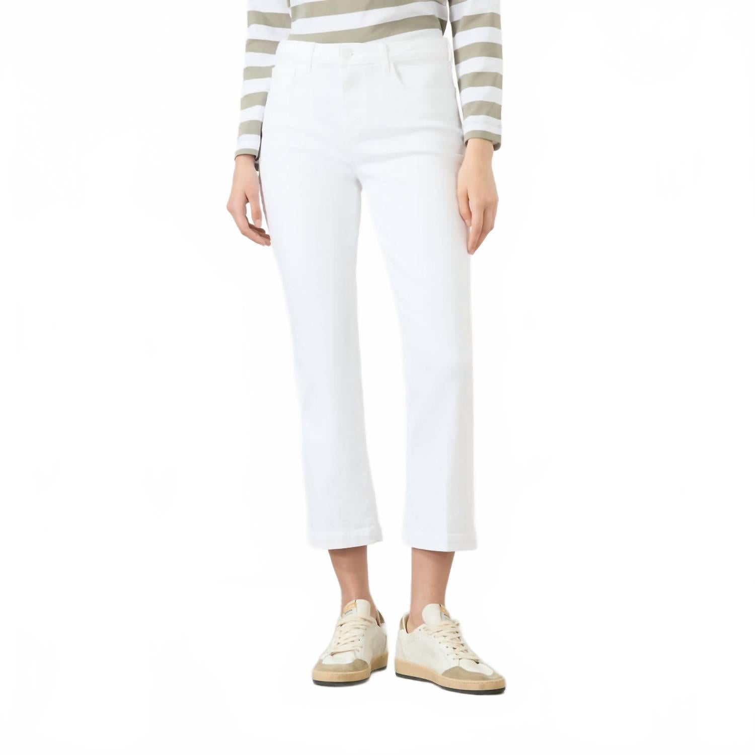 

Джинсы Ali High Rise Flare In Blanc L'Agence, Blanc