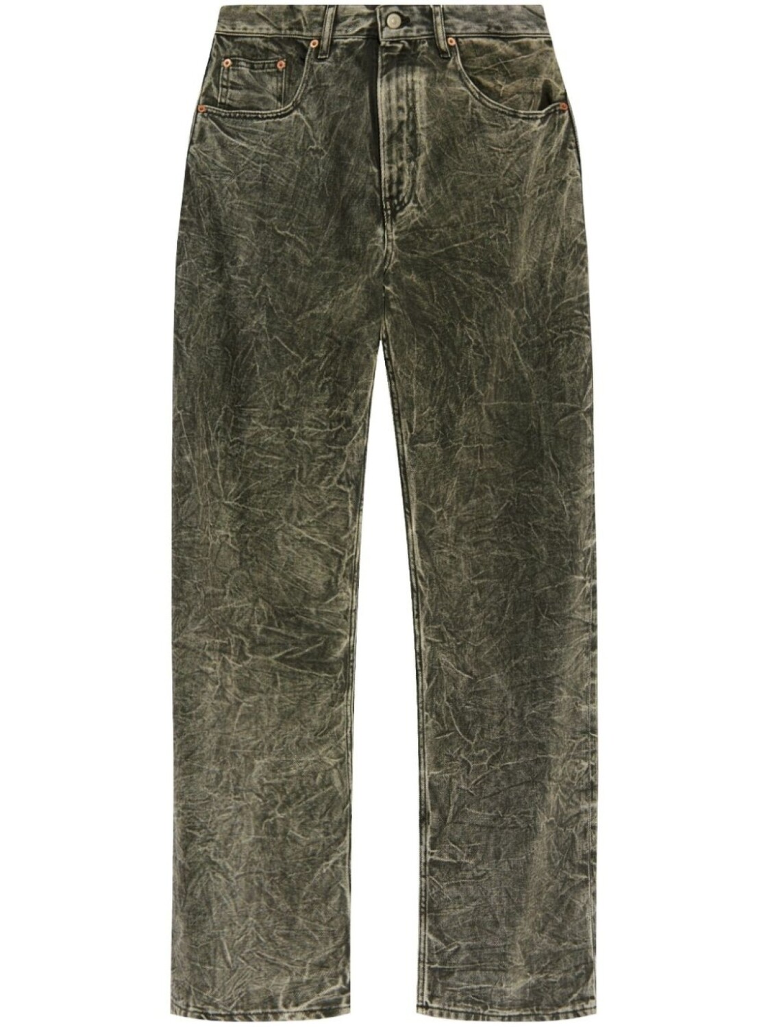 

MM6 Maison Margiela мятые джинсы, серый