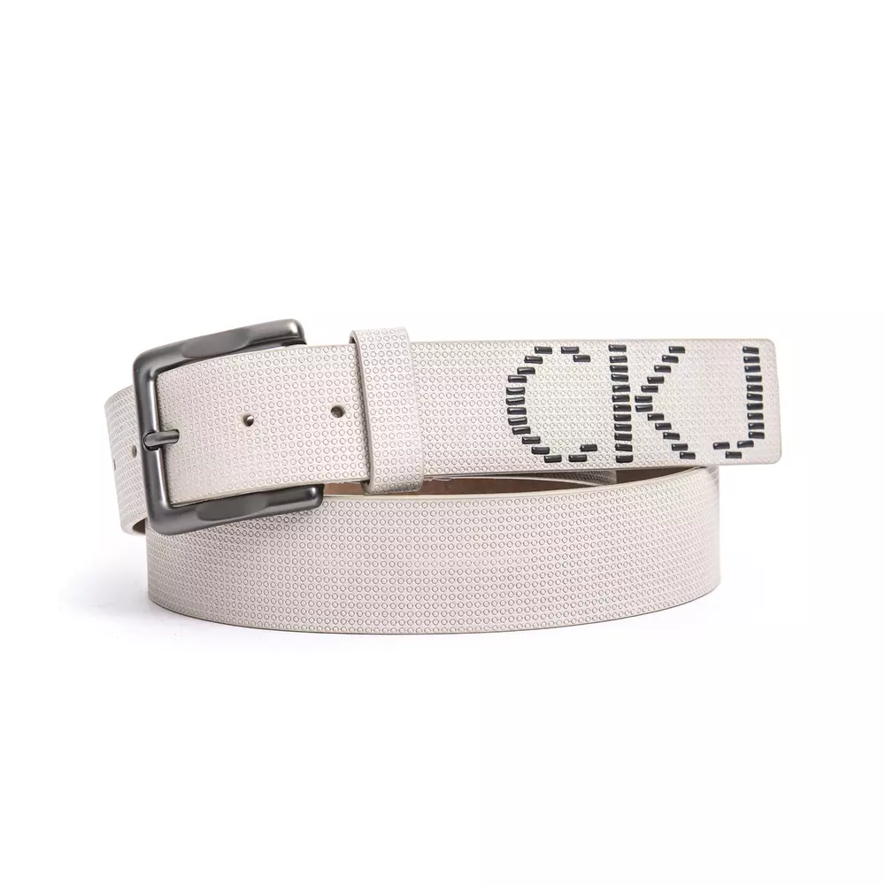 

Ремень мужской бежевый кожаный Calvin Klein Jeans