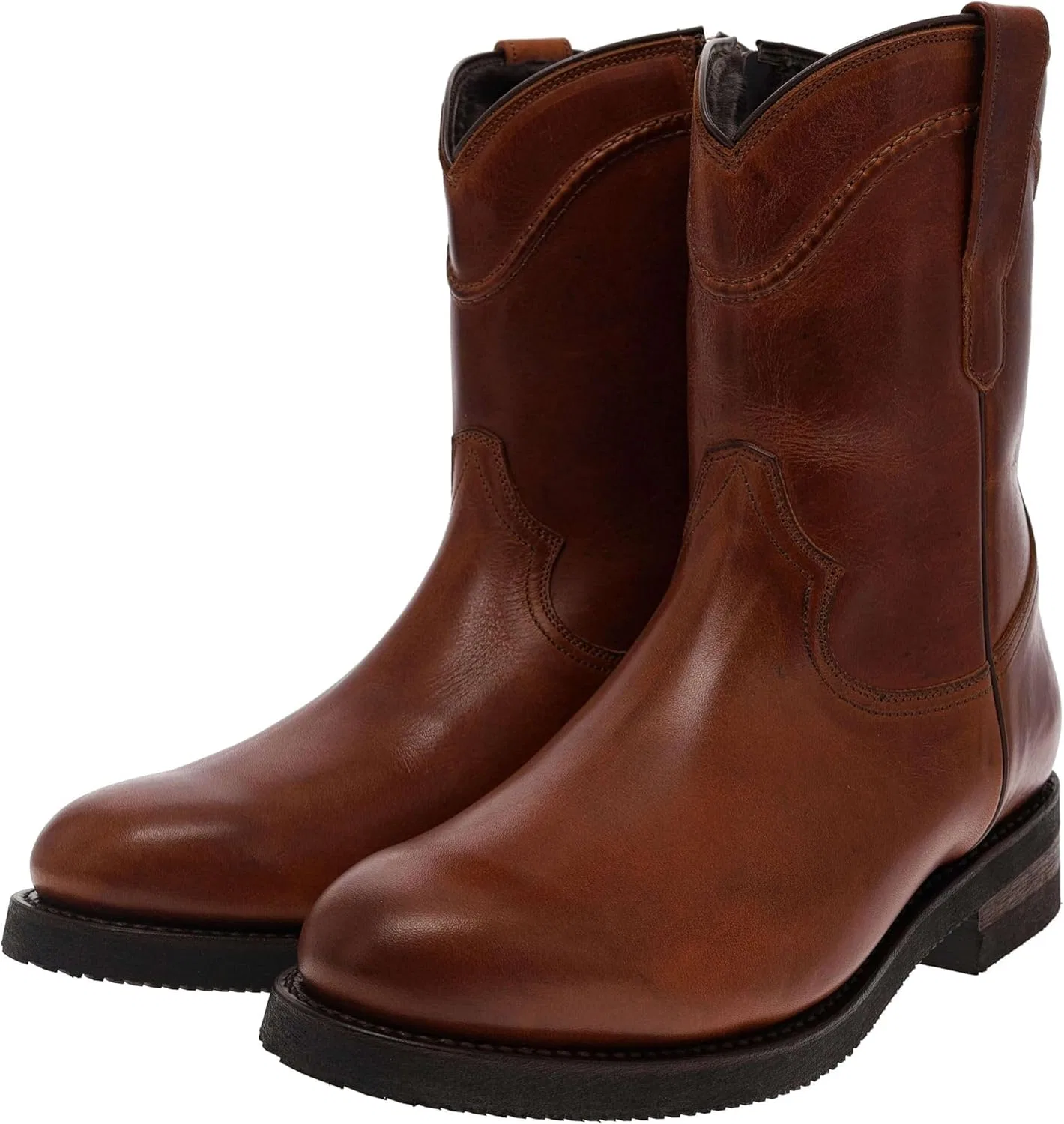 FB Fashion Boots CURT MERINO Мужские коричневые кожаные ковбойские ботинки