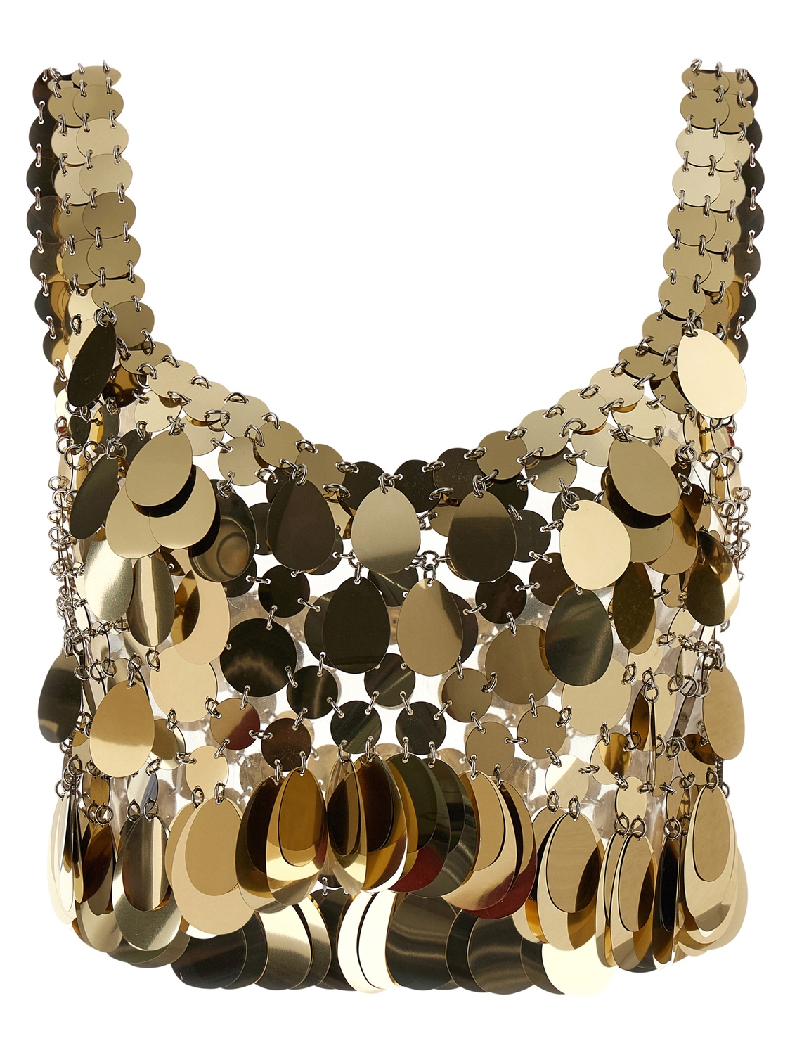 

Топ 'Haut' PACO RABANNE, золотой