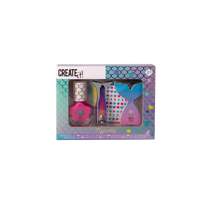 

Набор косметики Set de Manicura Mermaid Create It!, Set 4 productos