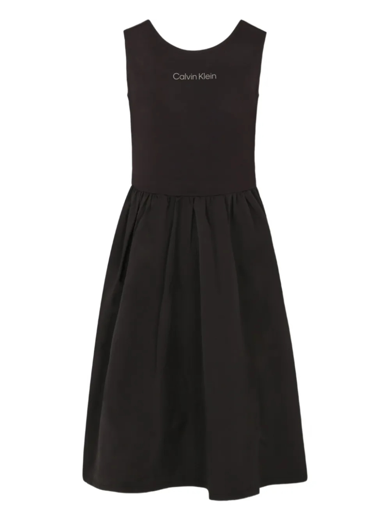 

Платье с логотипом Calvin Klein Kids, черный