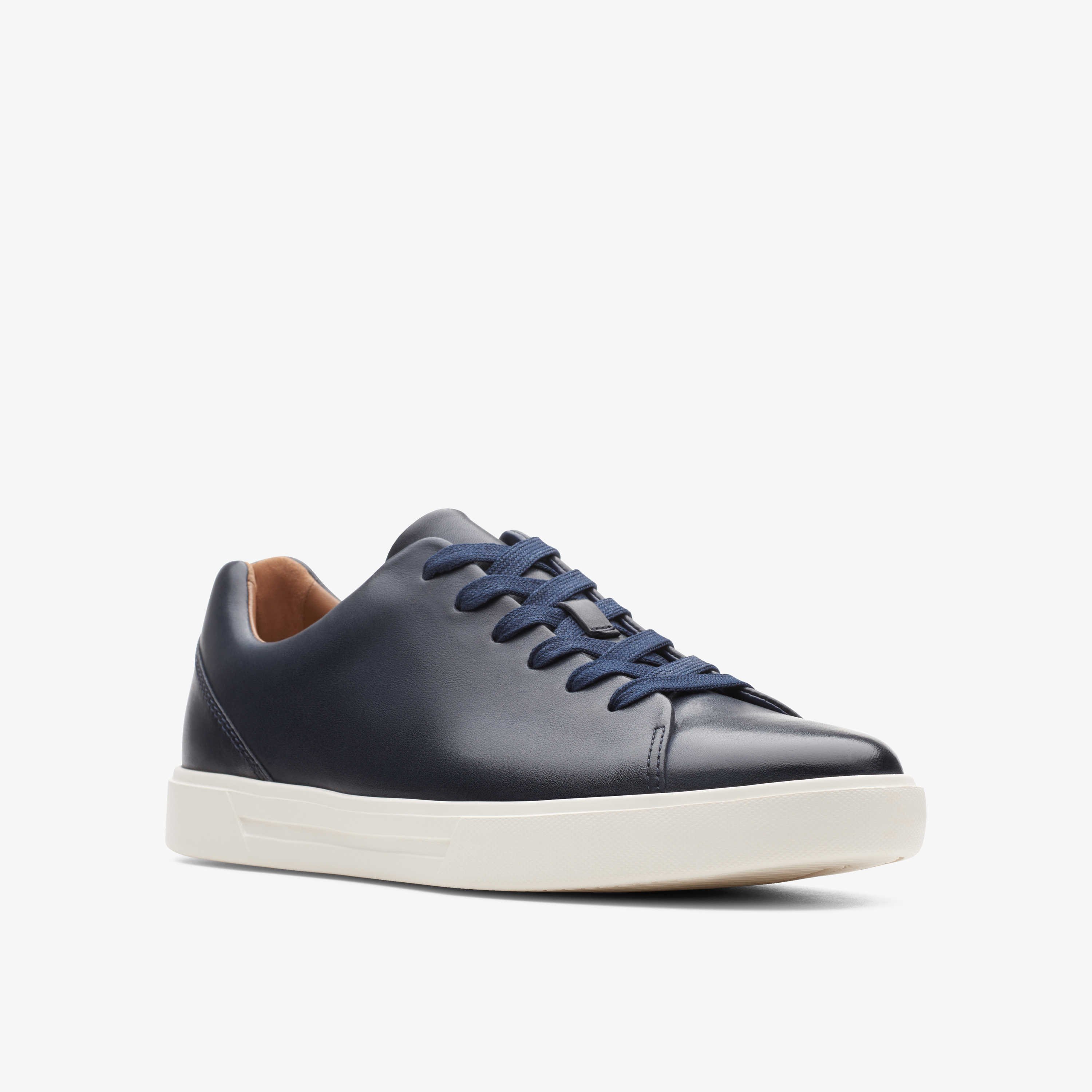 Un Costa Lace Clarks, Navy Leather — фото 2