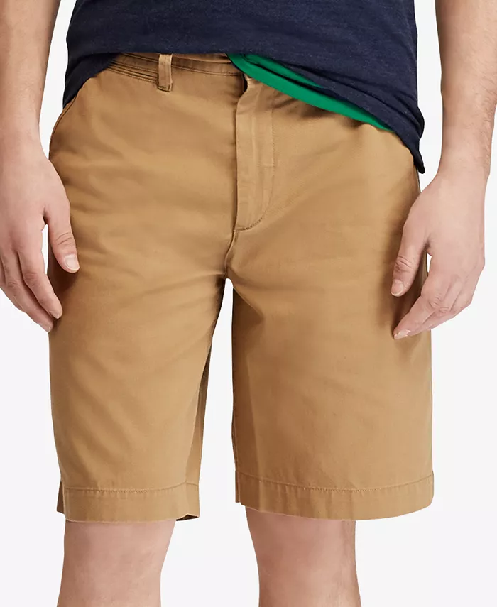 

Мужские шорты Relaxed Fit Twill длиной 10 дюймов Polo Ralph Lauren, коричневый/бежевый