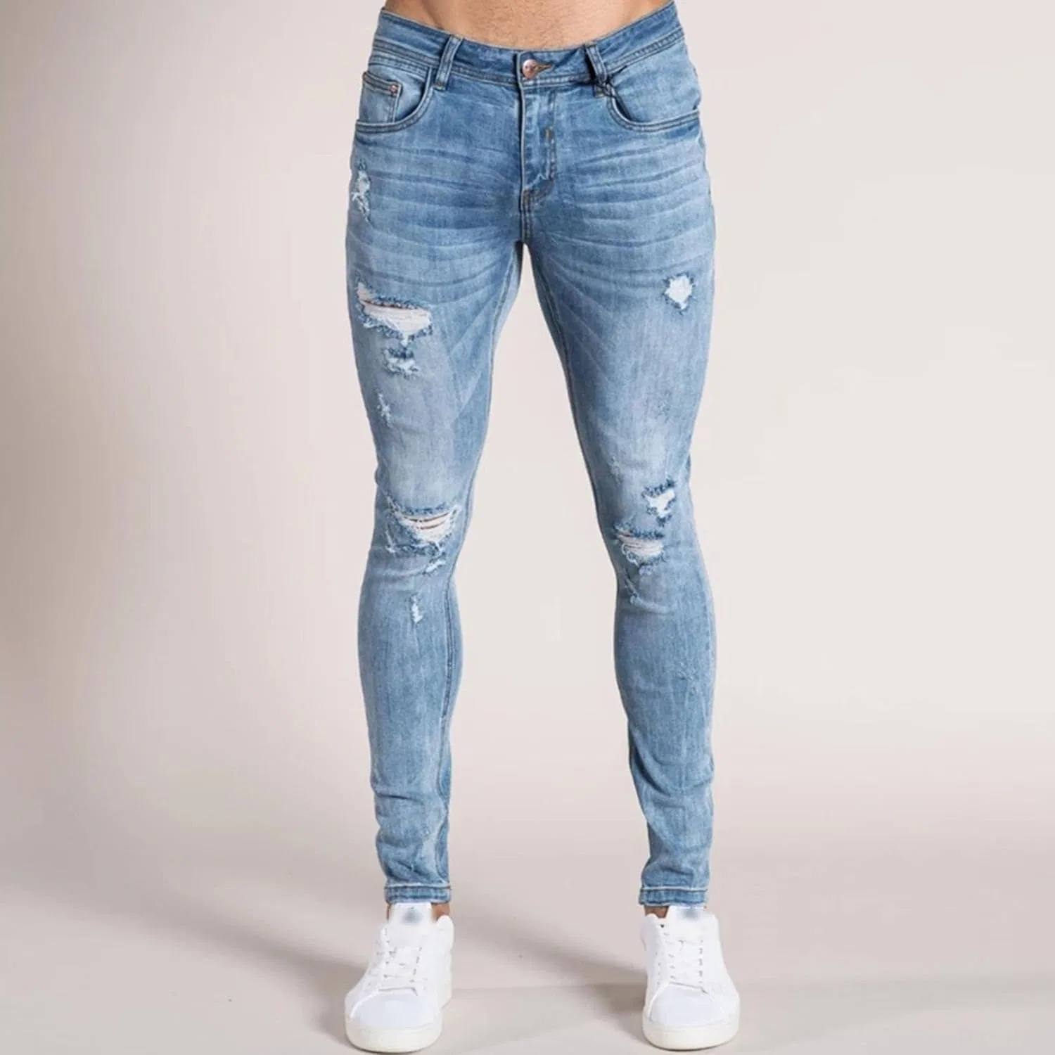 Джинсы зауженные Ash Jeans, Wathet — фото 2