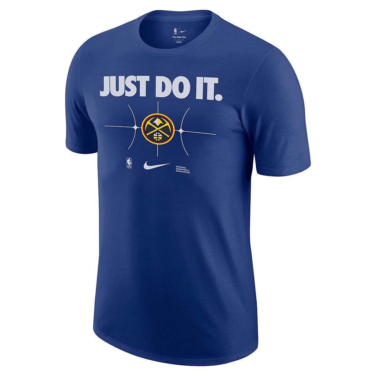 

Футболка NBA DENVER NUGGETS ESSENTIAL JUST DO IT T-SHIRT Nike, цвет Blau