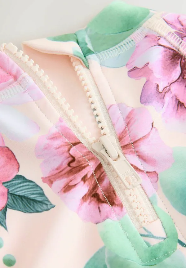 Купальник стандартного кроя Next, Pink Floral Print — фото 2