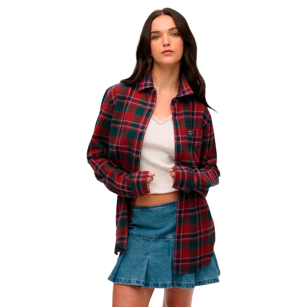 

Рубашка с длинным рукавом Superdry W4010519A, красный