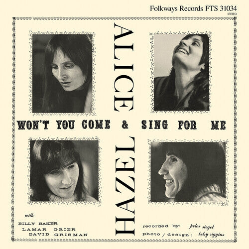 

Виниловая пластинка Dickens, Hazel / Gerrard, Alice: Won't You Come and Sing For Me