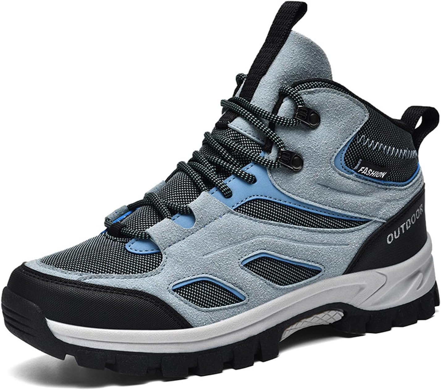 

Мужские замшевые ботинки для пеших прогулок с наружными швами, удобные, с защитой от ударов, круглым носком, на платформе, противоскользящие, для походов, путешествий и тактических тренировок, для треккинга и походов по тропам Nelsbrex, Bule