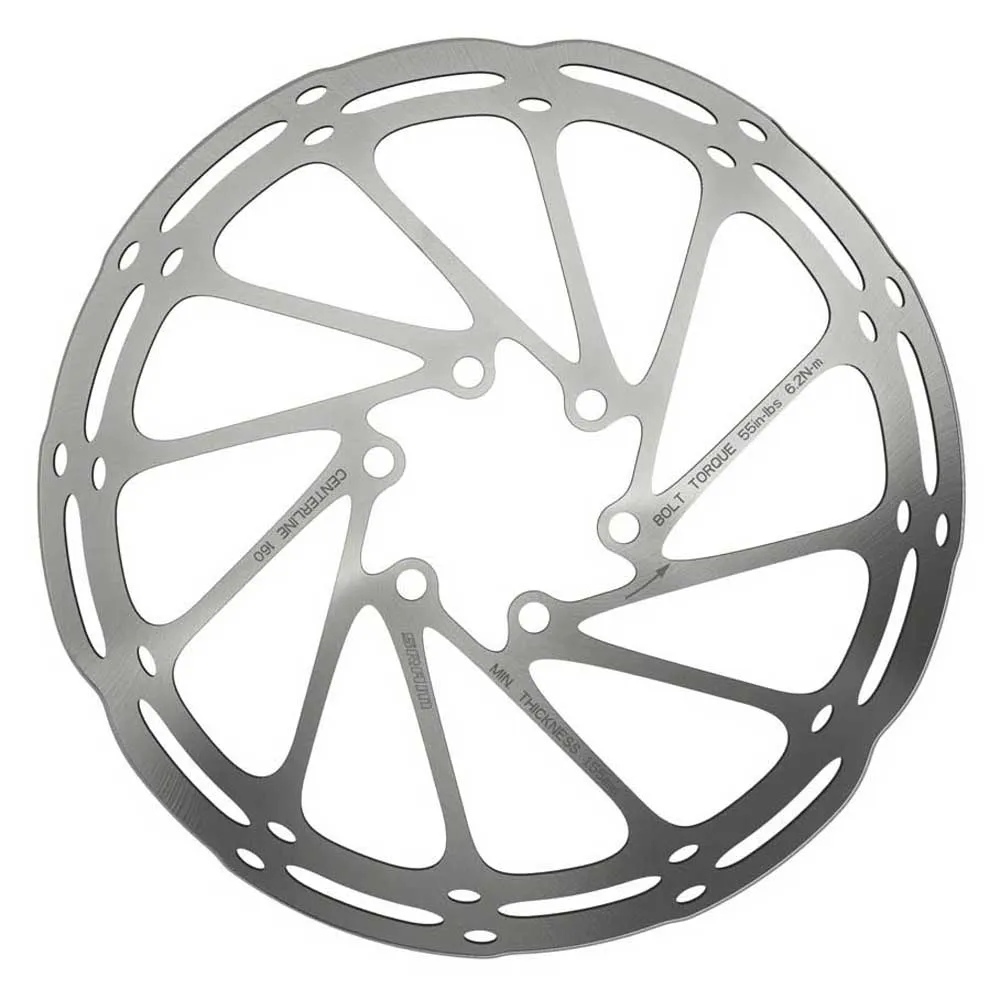 

Тормозной диск Sram CenterLine CenterLock, серебряный