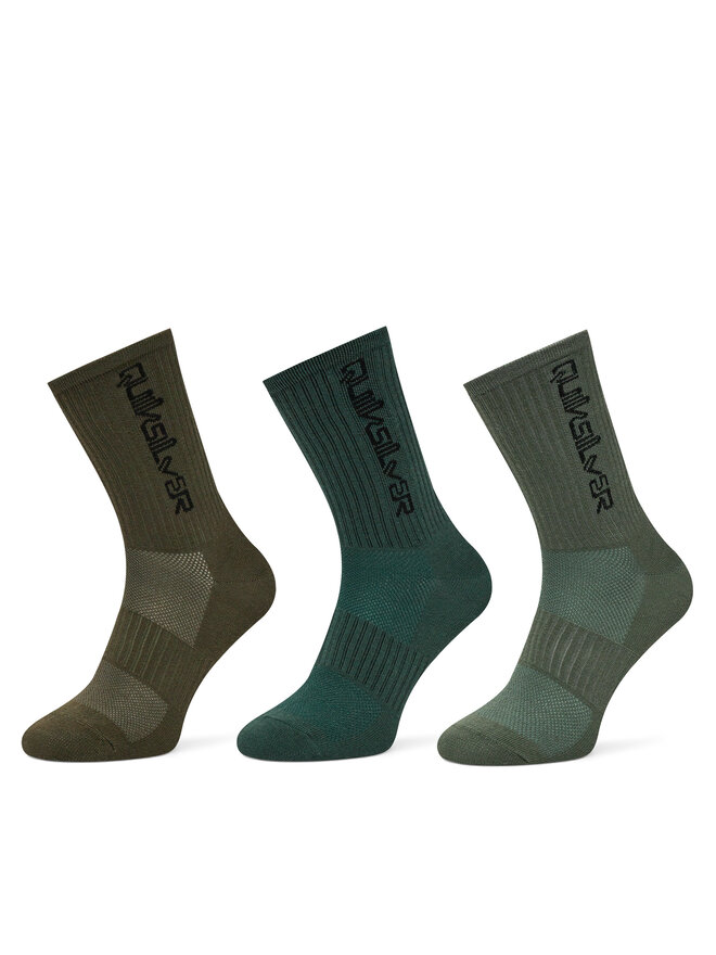 

Длинные носки Quiksilver AS_QUIKSILVER_100W_SS25 (3-PACK), хаки