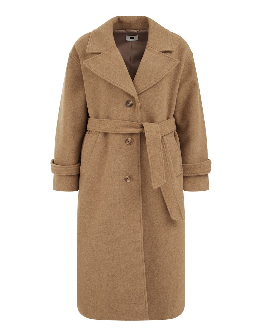 

Пальто межсезонное WE Fashion, светло-коричневый