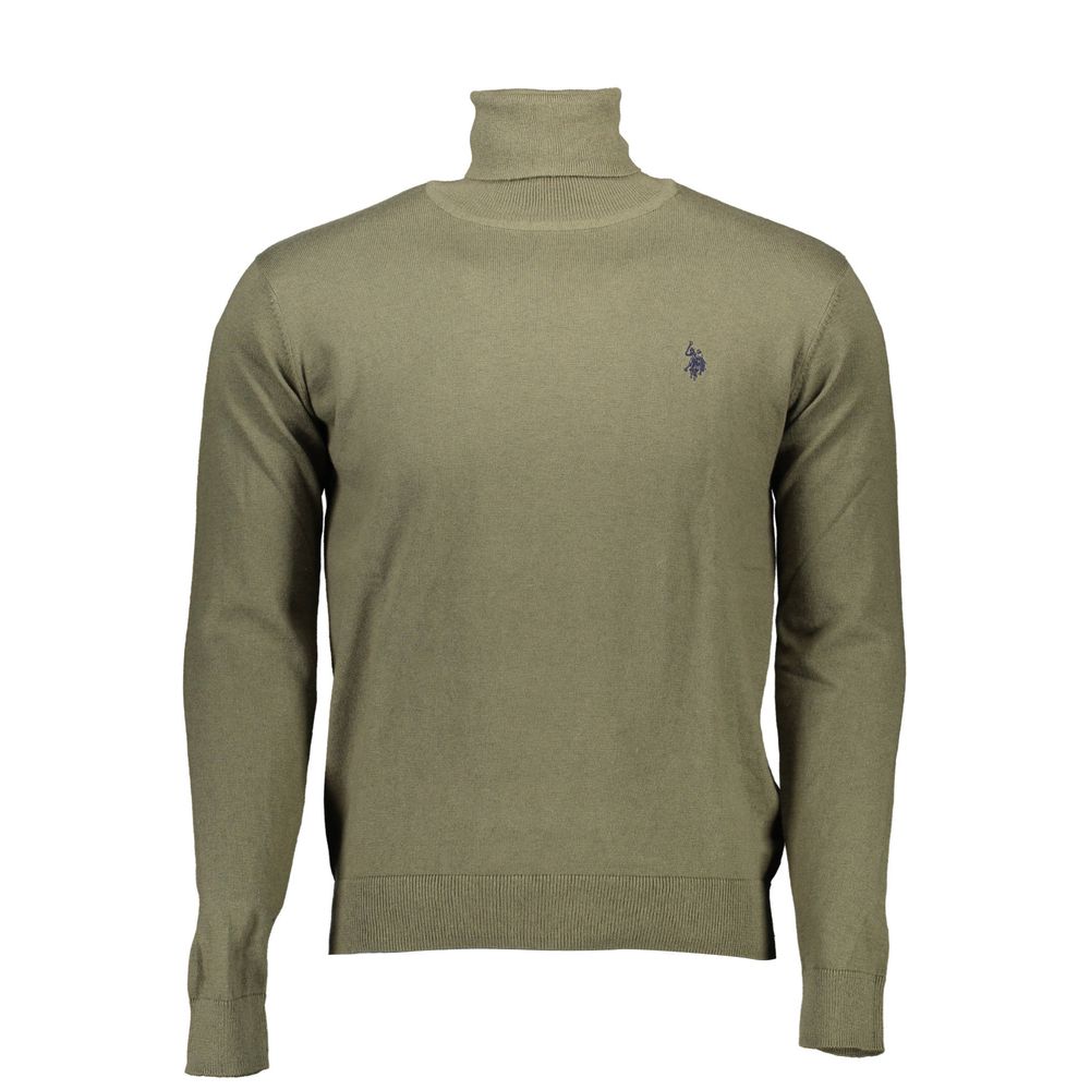 

Зеленый хлопковый мужской свитер U.S. Polo Assn.