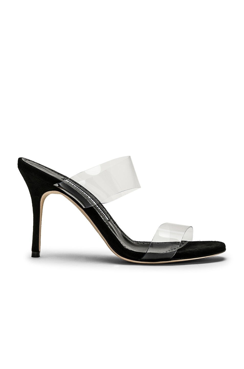 Сандалии Manolo Blahnik PVC Scolto 90, черный