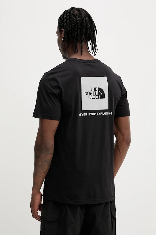 

Футболка хлопковая Reflective Box The North Face, черный