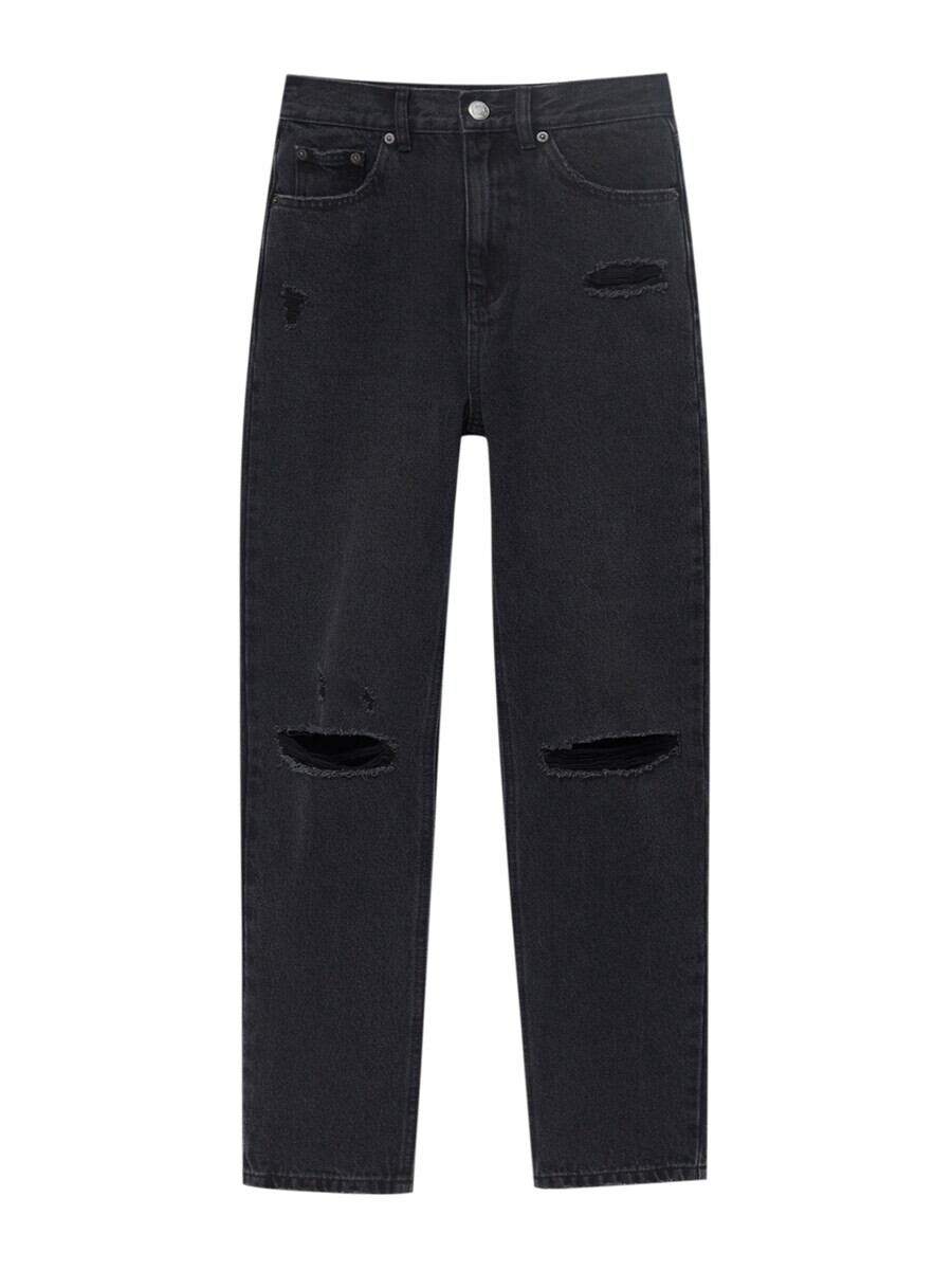 

Повседневные джинсы Pull&Bear, черный деним