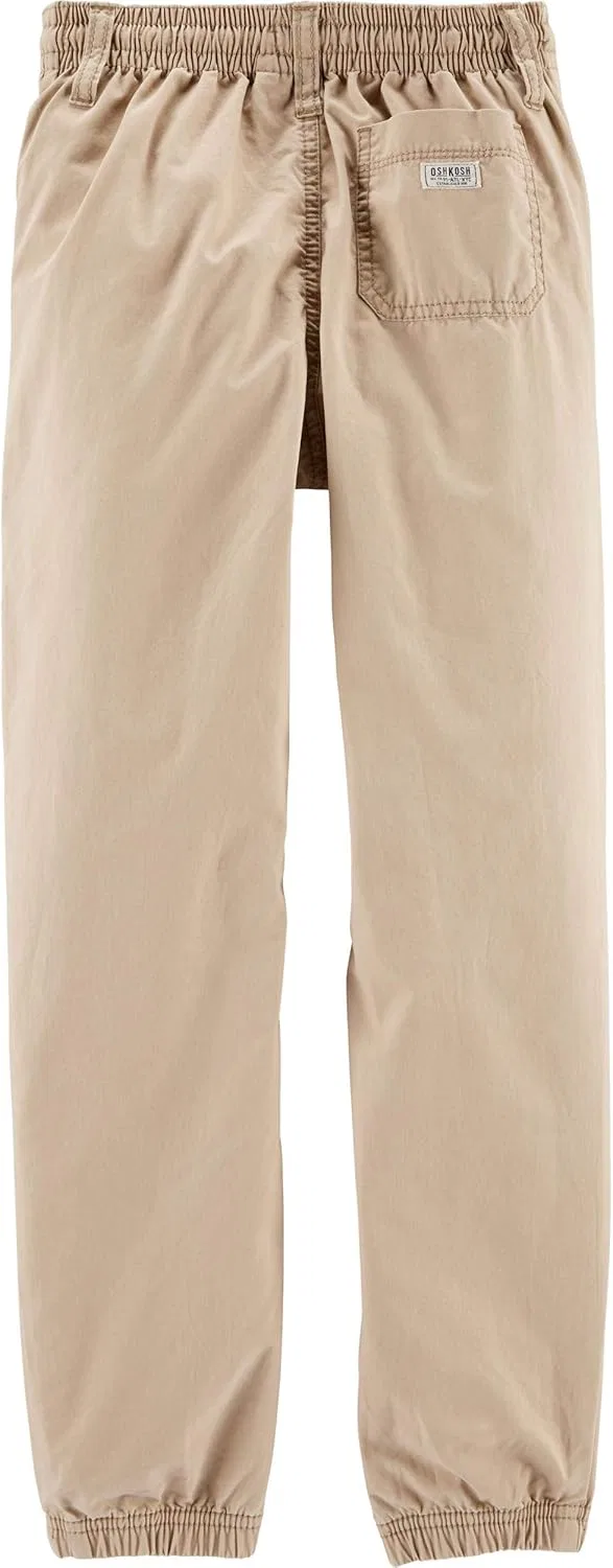 Детские джоггеры OshKosh B'Gosh из саржи, Driftwood — фото 2