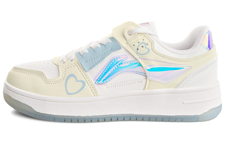 

Кроссовки LINING Tianji Series Skateboarding Shoes Women's Low-top White/yellow, светло-желтый