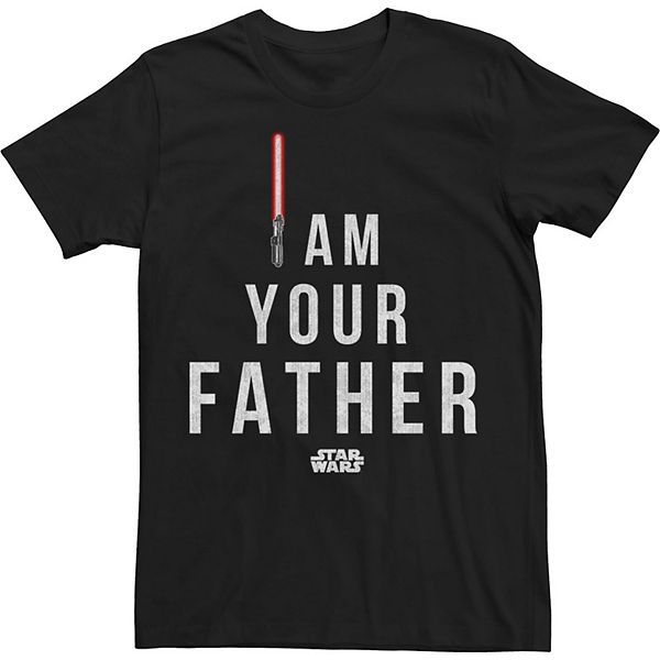 

Футболка Big & Tall Star Wars I Am Your Father Licensed Character